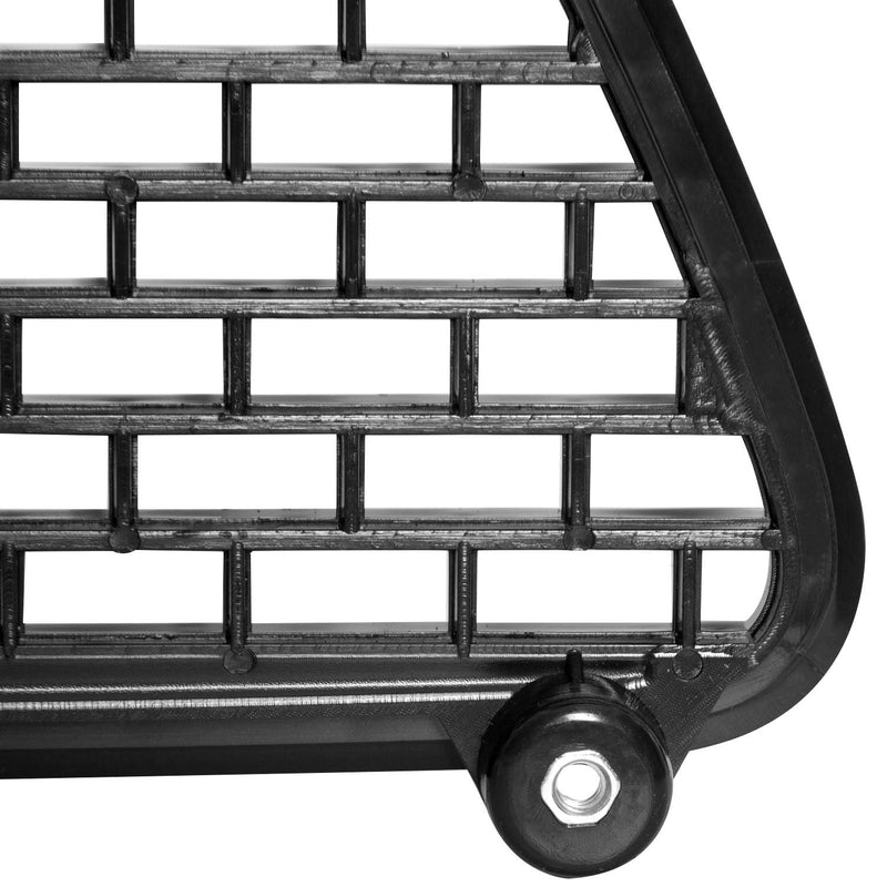 ECOTRIC Hood Scoop Vent Compatible with 2015-2018 Dodge Challenger SRT Hellcat & 2019-2023 R/T Scat Pack Black Hood Bezels Grille Replace for 68184348AD, 68184348AB, 68184348AF, 68184352AB, 68184353AB