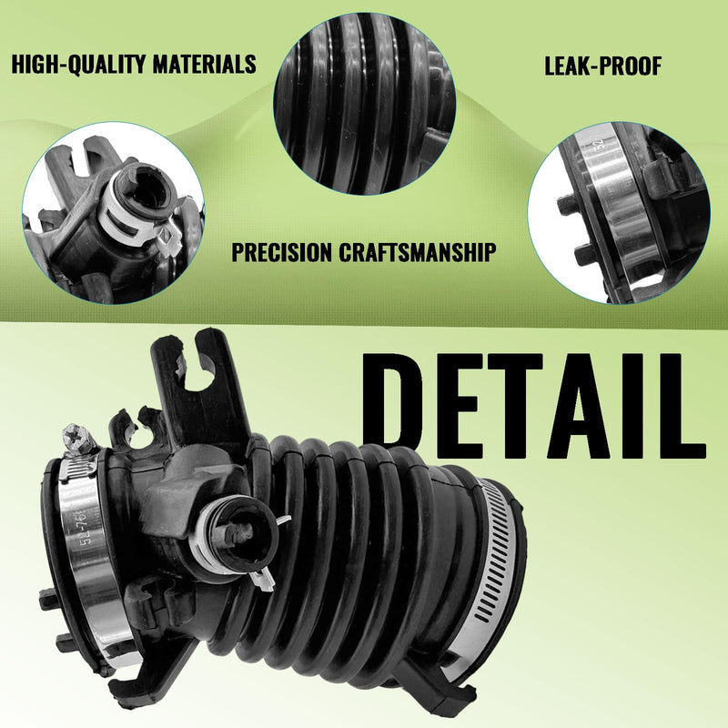17225-R1A-A01 Air Filter Intake Hose for 2012-2015 Honda Civic 1.8L, for 2013-2015 Acura Ilx 2.0L, Replaces 696-105 (17225-R1A-A01) 17225-R1A-A01