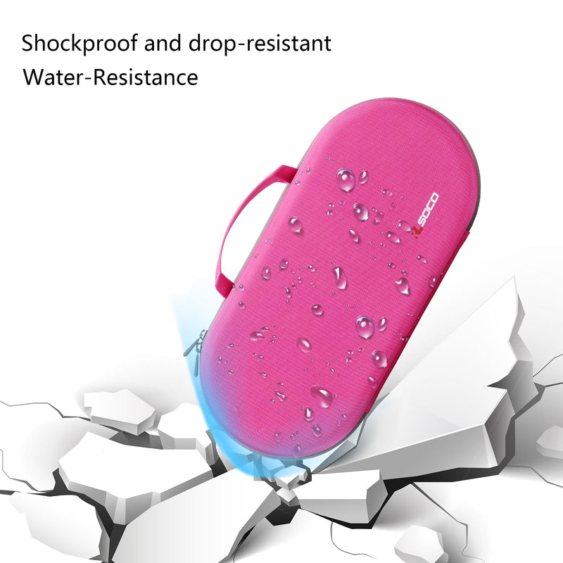 [AUSTRALIA] - RLSOCO Case for Dyson Airwrap i.d. Multi-Styler and Dryer Curly+Coily HS08 (Case Only) - Pink
