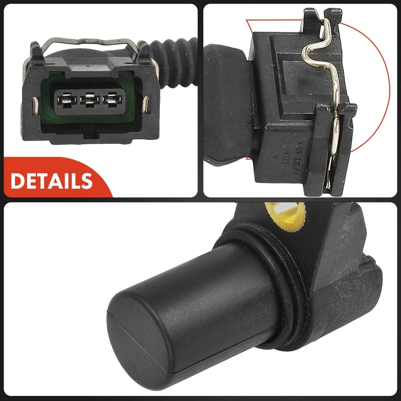 A-Premium Engine Camshaft Position Sensor Compatible with BMW E36 E34 Series 325i 325is 525i 1993-1995, 525iT 1993, M3 1995, 2.5L 3.0L, Replace# 12141740959