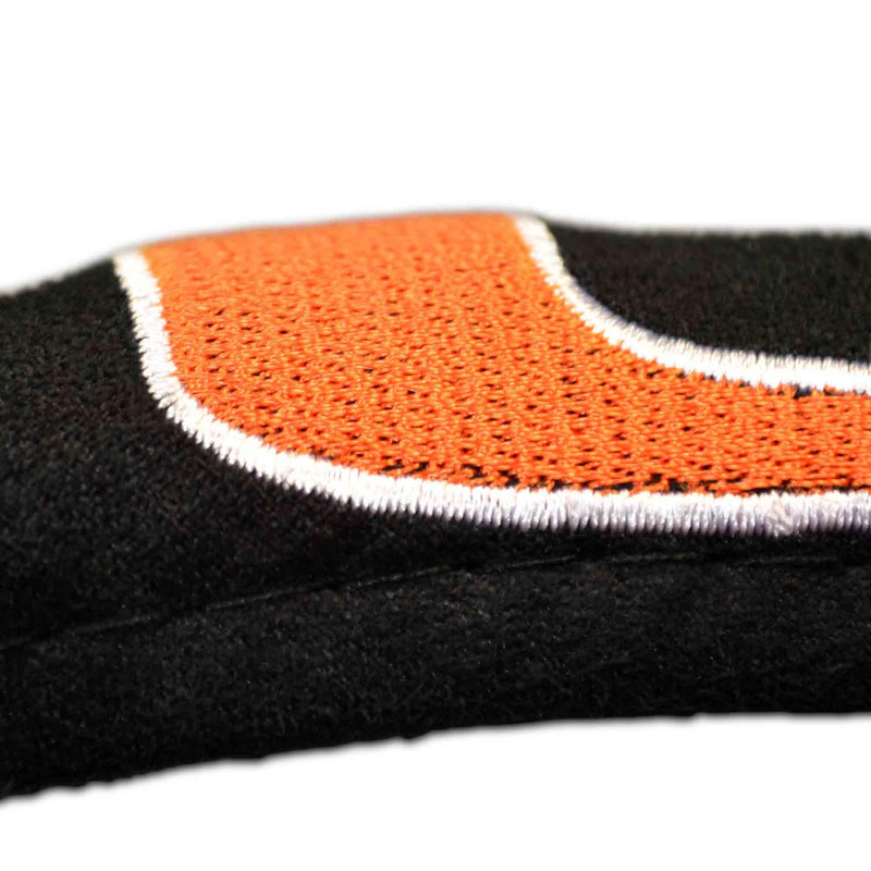 [AUSTRALIA] - FANMATS NFL Unisex-Adult Embroidered Steering Wheel Cover Miami Dolphins 15" x 15" Black