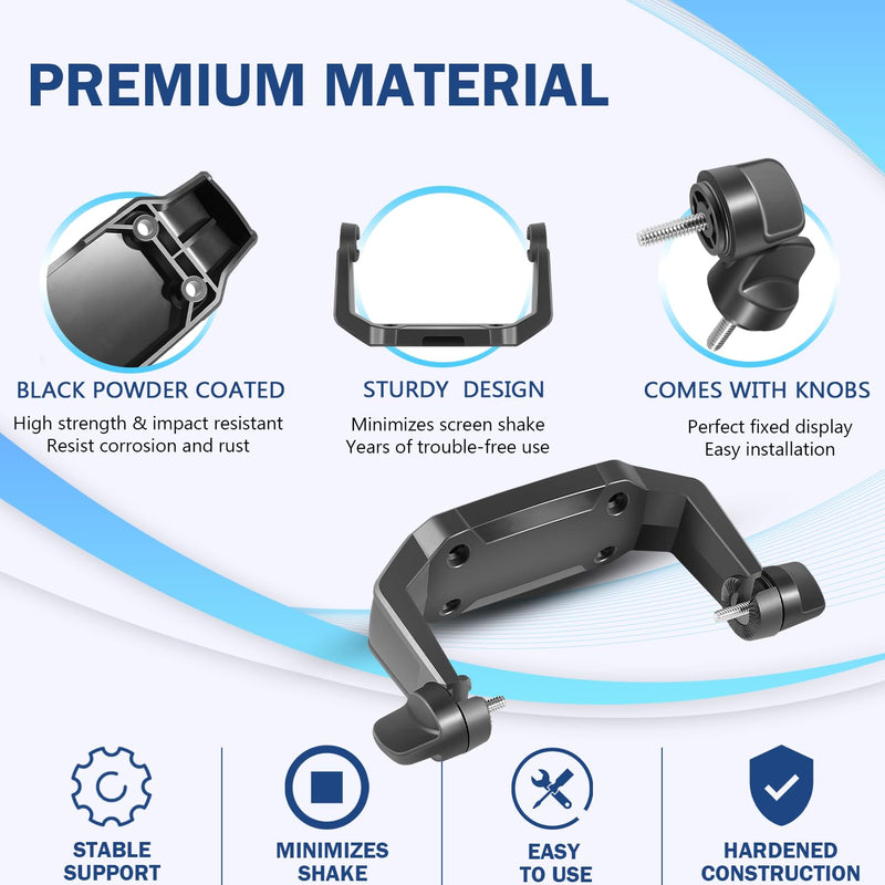 740143-1 Gimbal Bracket Mounting Bracket with Knobs Fit for Helix-5 Series Fish Finders All Models 740143-1