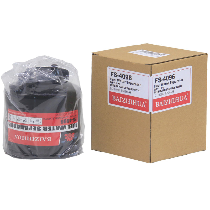 1PC BAIZHIHUA DZ114096 Fuel Filter Element Fuel Water Separator Compatible with John Deere Tractor 5045E 5050E 5075E 5075M 6065E Engine