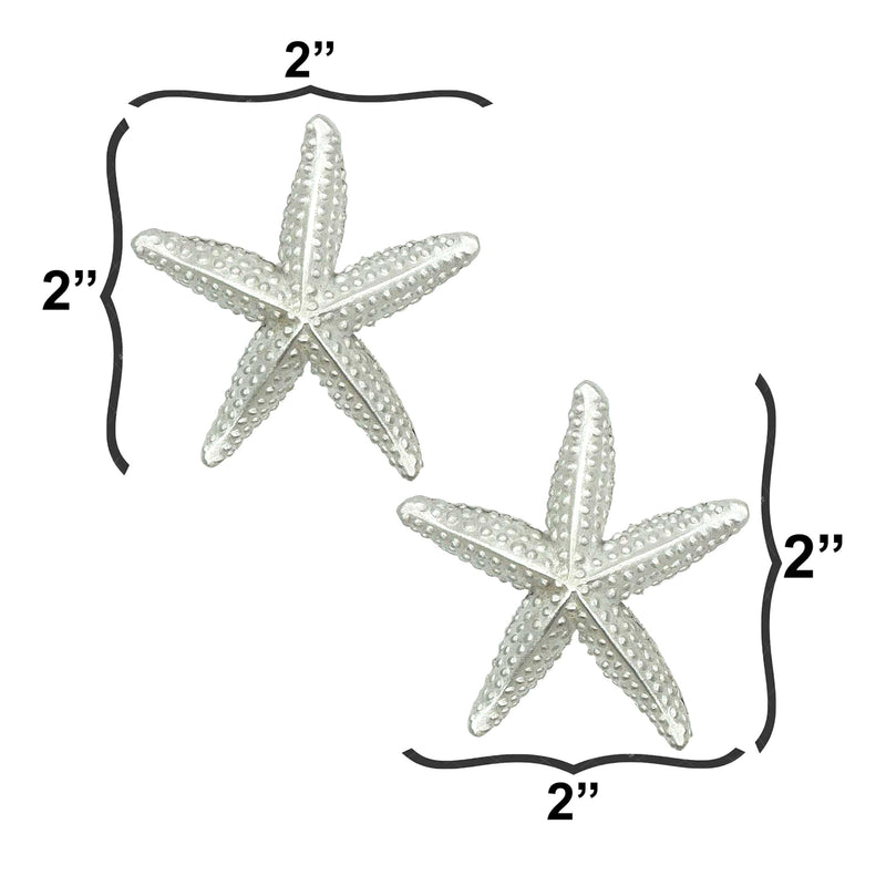 Costello Coastal - Starfish Cabinet Knob (Small, Set of 2) | Artist Pewter Hardware Collection