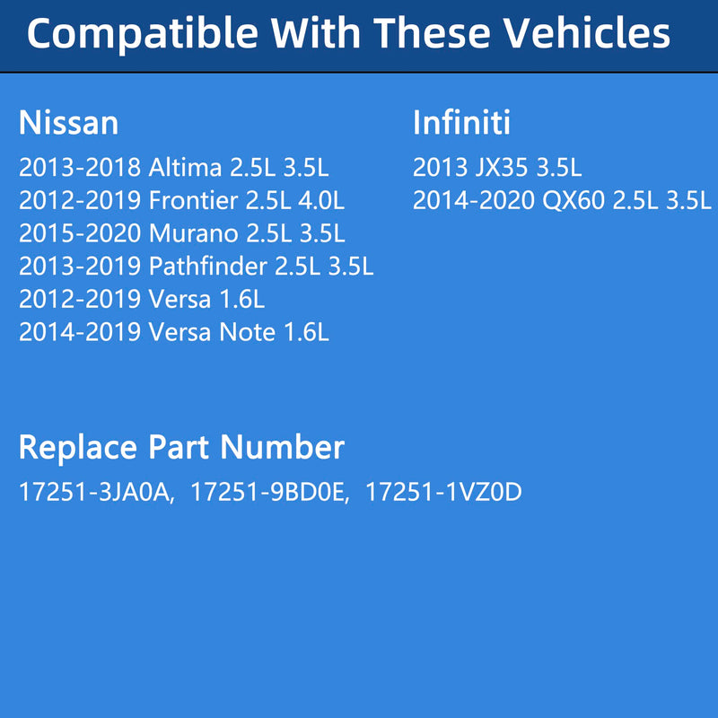 Gas Cap, Fuel Cap For 2011-2020 Nissan Altima Frontier Murano Pathfinder Versa & Infiniti JX35 QX60, 17251-3JA0A, 17251-9BD0E, 17251-1VZ0D, 2012 2013 2014 2015 2016 2017 2018 2019
