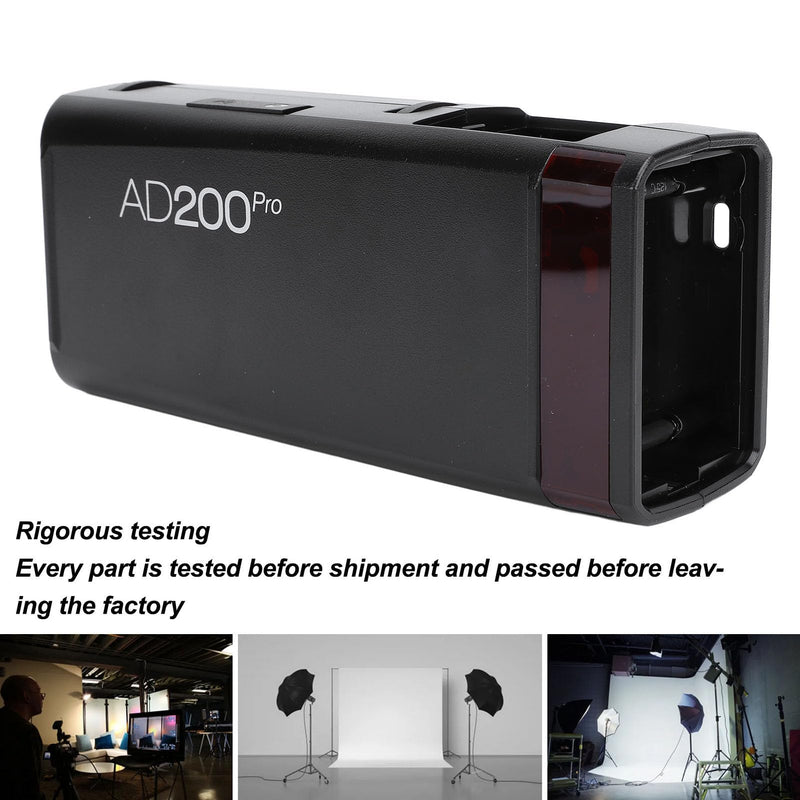 Flash Light Body Cover Case for AD200 PRO, Replacement Protective Shell with ABS Material, Precise Hole Placement