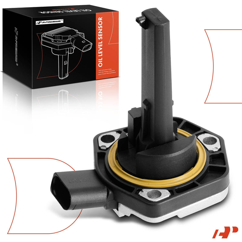 A-Premium Engine Oil Level Sensor Compatible with Volkswagen Jetta, Passat, Golf, Tiguan, Beetle, CC, Touareg, Eos, GTI & Audi A4/A6/A3/Q3/A8/TT Quattro, Q7, RS4, S5, S6, S8 & Porsche Cayenne, 911