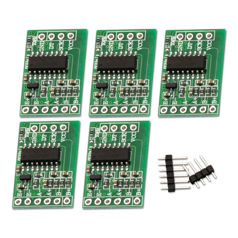 HX711 Load Cell Amplifier Breakout Weight Weighing Sensors Ad Module Analog to Digital Converter, for Arduino Microcontroller(10PCS)