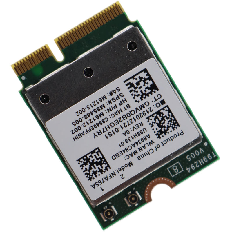 Deal4GO NFA765A QCNFA765 2400Mbps 802.11AX Wi-Fi 6E M.2 NGFF WLAN WiFi Adapter Wireless Card w/BT 5.3 for Qualcomm NFA765 Windows 10 & 11
