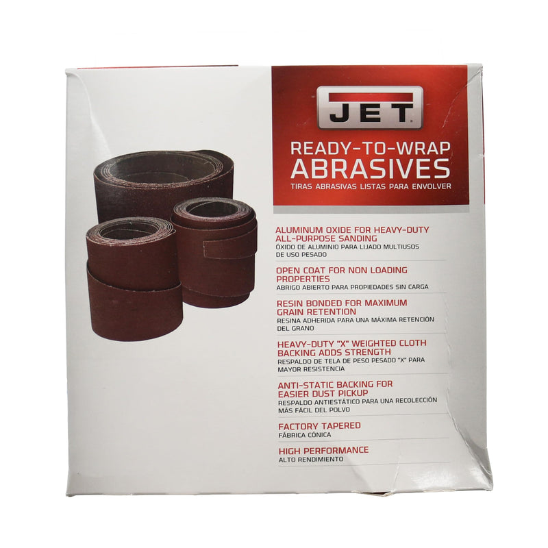 Jet 25-Inch Ready-to-Wrap Sandpaper, 60 Grit (60-25060) 25 inch