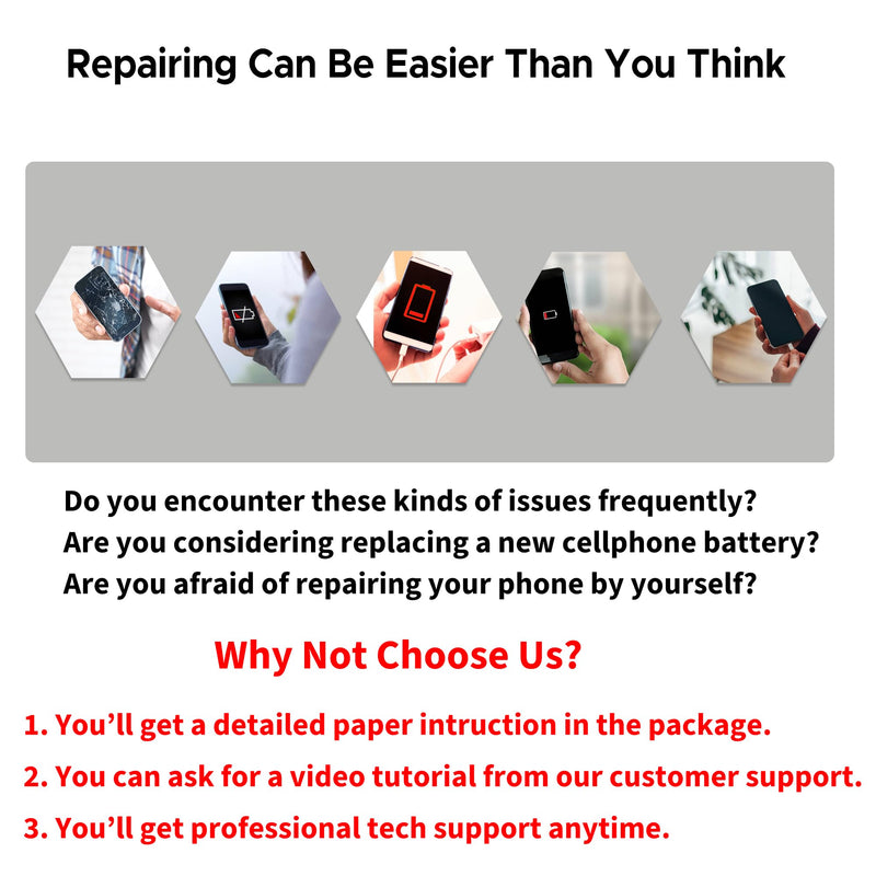 GREEN FUSION Compatible with Galaxy A53 5G Cellphone Replacement Battery Kit EB-BA336ABY, Includes Repair Tools