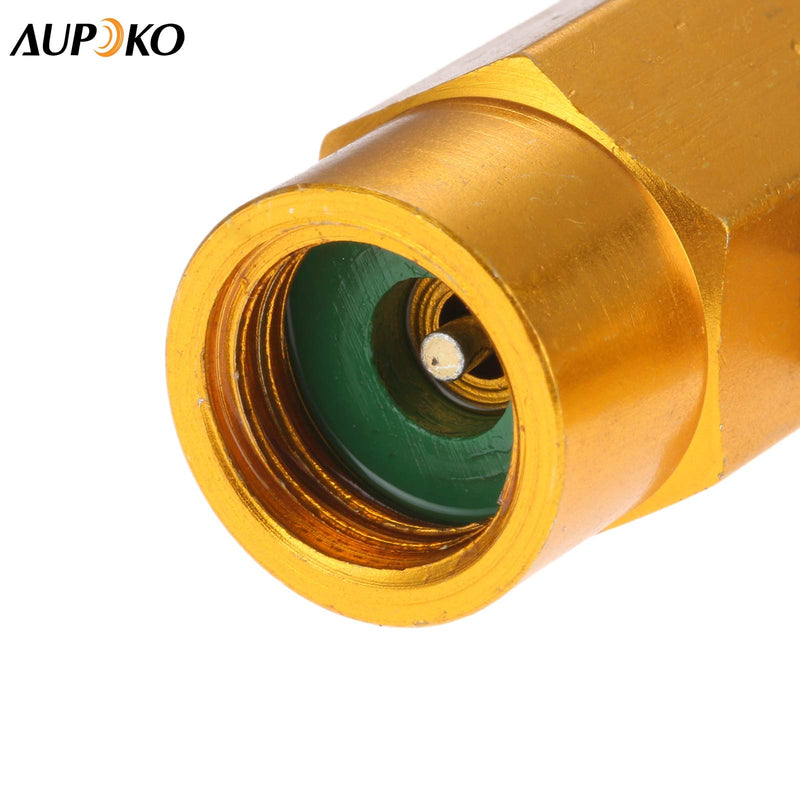  [AUSTRALIA] - Aupoko R1234YF Refrigerant Charge Hose Kit, with 1/2’’ LH Self-Sealing Can Tap Opener, R1234YF Low Side Quick Coupler, for Air Condition Refrigerant System