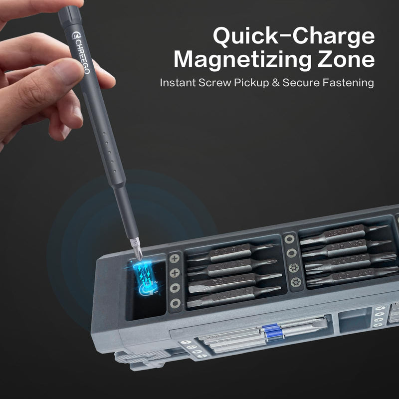 71-in-1 Precision Screwdriver Set, Small Screwdriver Set with Magnetic Bits, Mini Screwdriver Kit with Case, Portable Repair Multi-Tool for DIY, Jewelers, Phone, PC, Glasses, Watch, Toys