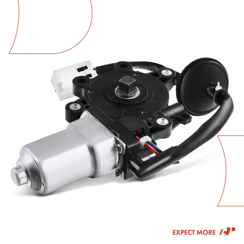 A-Premium Front Left Power Window Lift Motor Compatible with Nissan 350Z 2003-2009 & Infiniti G35 2003-2007, Driver Side, with Anti-Clip Function, Replace# 80731CD000, 80731CD001 Front Driver Side(LH)