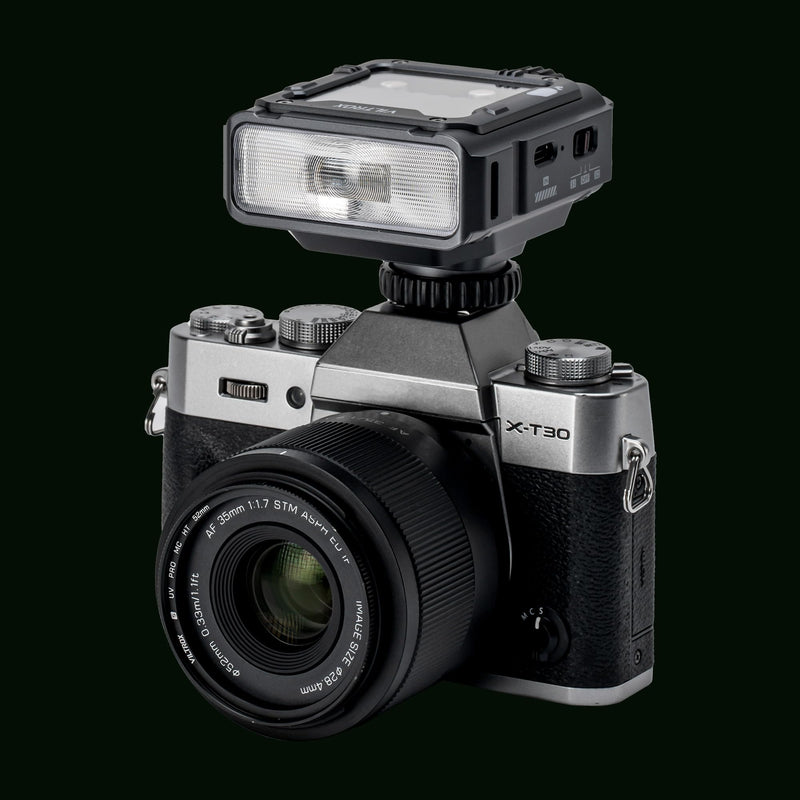 VILTROX Z3 TTL Flash for Fujifilm, GN16 26W/s 1800mAh Mini Flash for Camera | GN16 Hot Shoe Flash with 1s Recycle Time, USB-C Rechargeable Camera Flash with 7-Level Manual Power Control