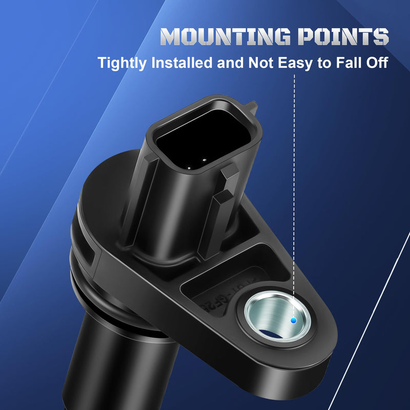 Engine Crankshaft Position Sensor Compatible with Nissan 350Z 370Z Altima Maxima Murano Pathfinder Quest & Infiniti G35 G37 EX35 FX35 M35 Q50 Q60 QX50 QX60 Replaces 23731-JA10B, 23731-JA10C
