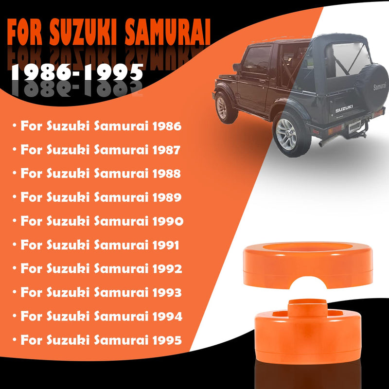 Polyurethane Transmission and Transfer Case Shifter Bushing Kit for Suzuki Samurai 86-95