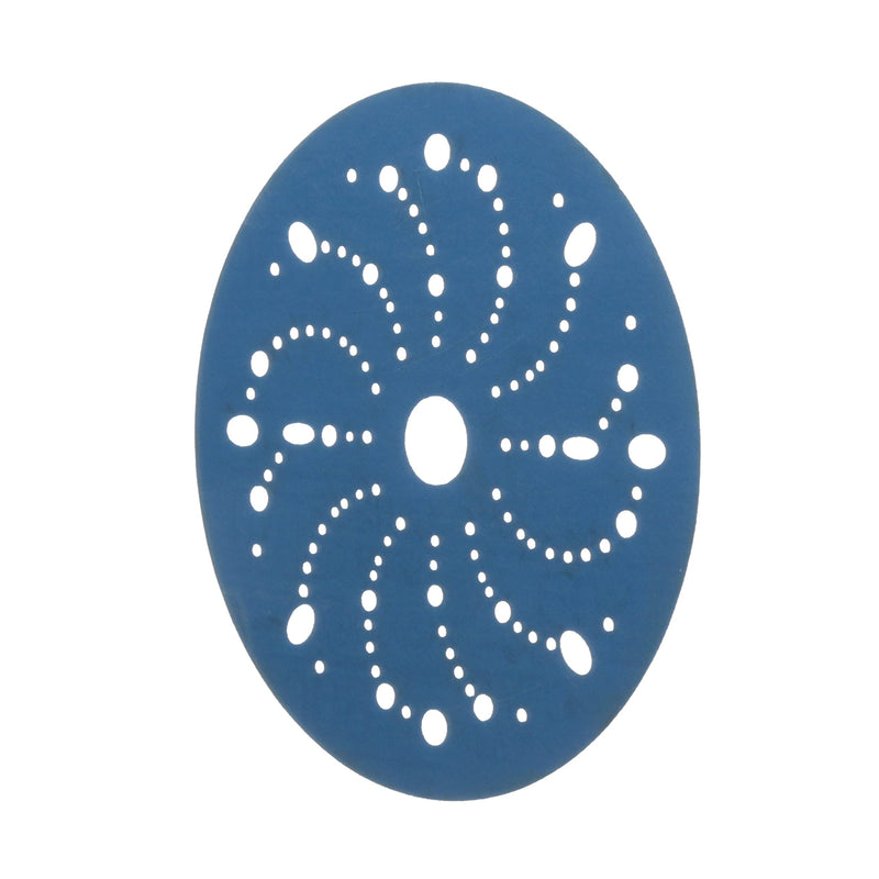 3M Hookit Blue Abrasive Discs 36183, Multi-Hole, Blend Preparation, Paint Preparation, 6 in, 600 Grade, 50 Discs/Carton Multi-Hole Disc 6 in diameter 600+ Grit