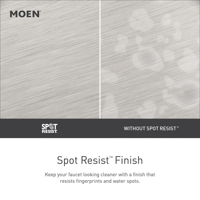 Moen Deck Mounted Lotion or Soap Dispenser for Kitchen Sink, Spot Resistant Stainless, 3942SRS Spot Resist Stainless