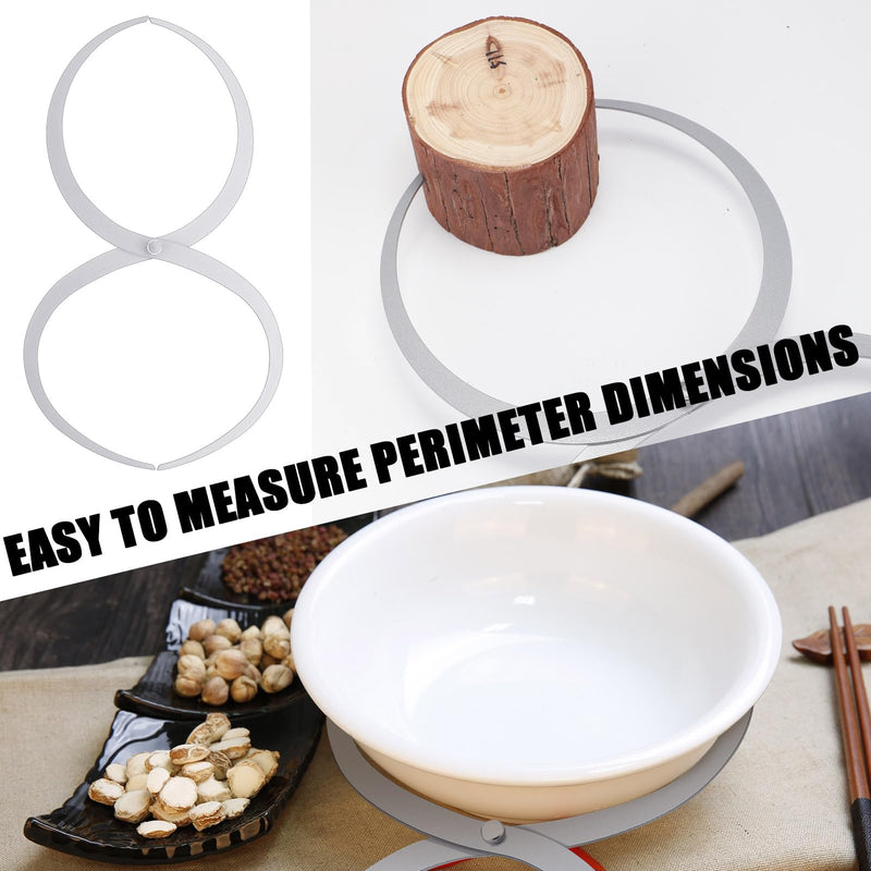 Wood Turning Double Ended Bowl Calipers Stainless Steel Woodworking Woodturning Tools Pottery Calipers Wood Lathe Thickness Measuring Tool(7 Inch) 7 inch