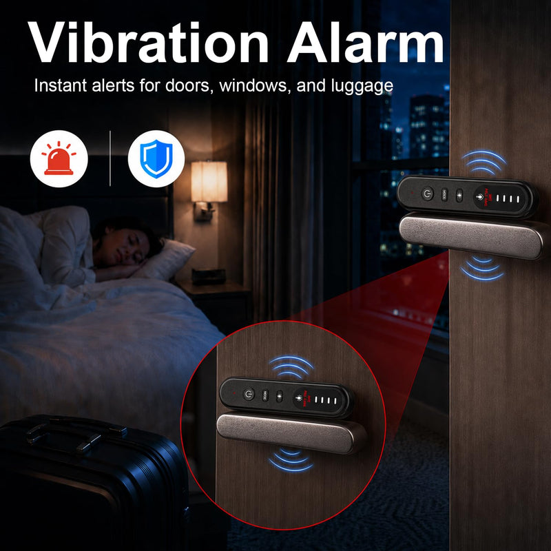 Hidden Camera Detector 6-in-1, Anti Spy Camera Finder with GPS Tracker Detection, RF Signal Scanner, Rechargeable Bug Detector for Hotel, Travel, Home, Office, Car Privacy Protection Black