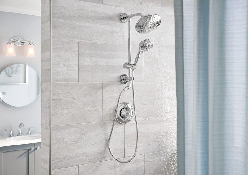 Moen Chrome Replacement 4-Function Eco-Performance Handheld Showerhead, 164927