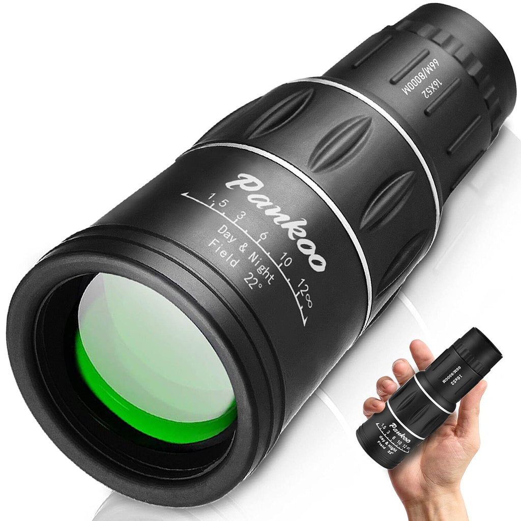 16X52 HD Monocular Telescope, 2023 High Power Compact Monoculars for Adults Kids, HD Monocular Scope for Bird Watching Hiking Concert Travelling 16xmonocular