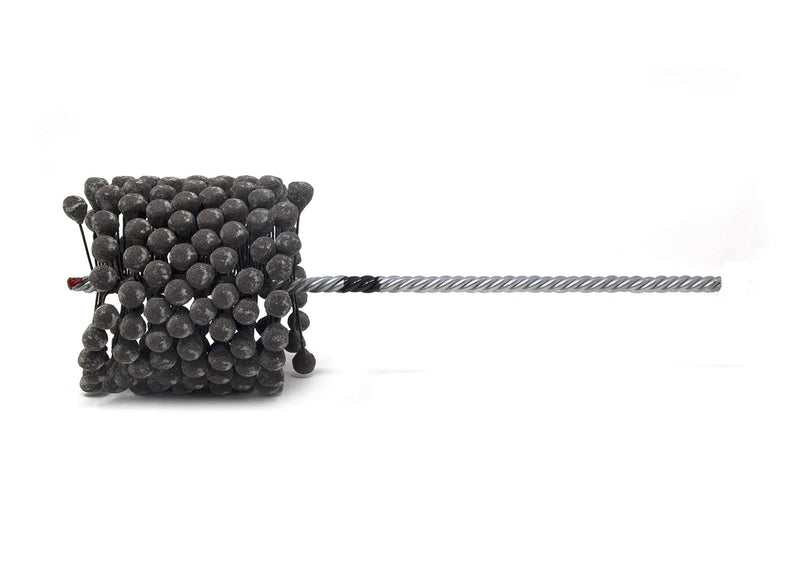 Brush Research GB418180AO FLEX-HONE®, 4-1/8" (105mm) Diameter, 180 Grit, Aluminum Oxide, For Aluminum, Brass, Bronze and Softer Non-Ferrous Materials 4.125" (105mm)