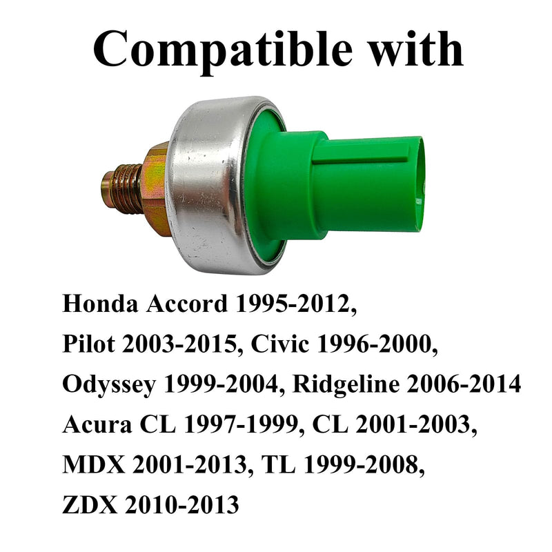 Power Steering Pressure Sensor Compatible with Honda,1995-2012 Accord,2010-2011 Accord Crosstour,1996-2000 Civic,1999-2004 Odyssey,2003-2015 Pilot,2006-2014 Ridgeline.Acura, Replacement 56490-P0H-013