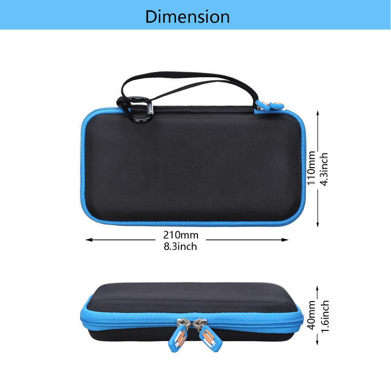 Hard EVA Carry Case Compatible with CATIGA SS-991EX Scientific Calculator, Shockproof Hard Shell Calculator Storage Box (Case Only)