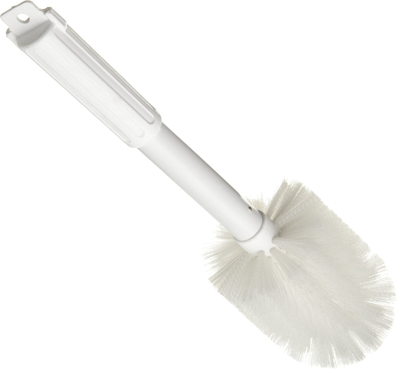 SPARTA Industial Tank Brush Pipe Brush, Drain Brush with Handle for Commercial Kitchens, Polyester Bristle, 16 Inches, White 1