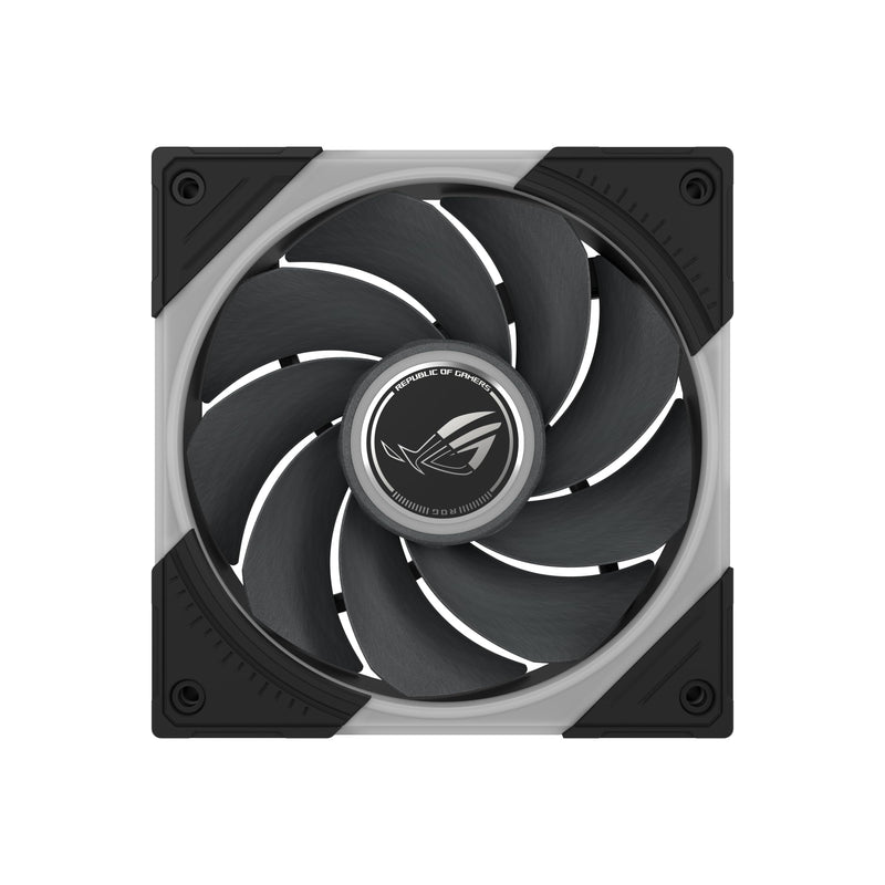 ASUS ROG Eurux GR120 ARGB Reverse PWM Fan Single Pack 120mm PWM, 2200RPM, Patented Daisy-Chain, Custom Lighting Effects