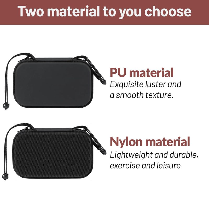 External Solid State Drive Case for Sandisk Extreme/Extreme Pro/Creator Pro | THD EVA Protection Case for Sandisk 500GB 1TB 2TB 4TB 8TB Portable SSD Hard Drive (Nylon Material) 1.External Solid State Drive Case