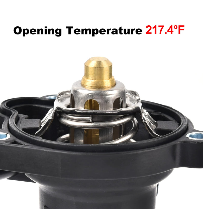 EVIL ENERGY Thermostat Housing Assembly,55565336 902-808,Compatible with 2013-2020 Buick Encore 2011-2016 Chevrolet Cruze