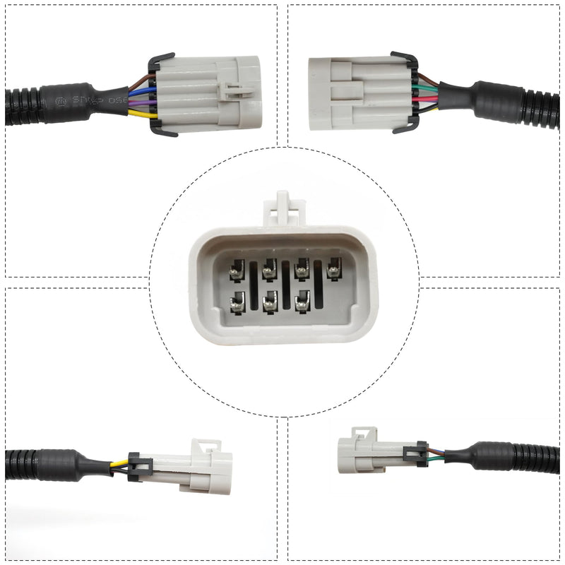 2PCS Ignition Coil Harness Connector Replacement for GM LQ9 LQ4 LS2 LS3 LS7 LSX 4.8 5.3 6.0 6.2 7.0 Truck Relocation Applications Replace 12558693 D581 10457730 19005218 D585