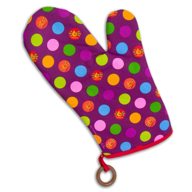 Lefty's Kitchen Tool Set Includes Left Handed Can Opener, Oven Mitt and 4 Bamboo Utensils, 6 Pcs.