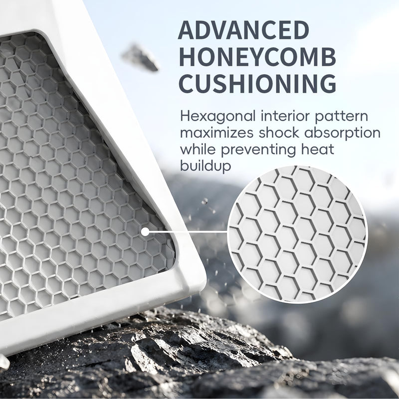 Starlink Mini Protective Cover, Starlink Mini Accessories Silicone Protective Case for Starlink Mini Dish Full Cover-White