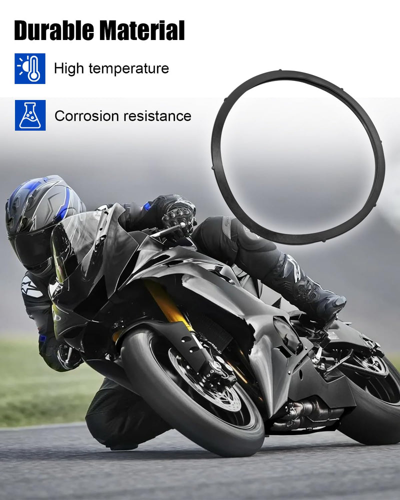 Fuel Pump Tank O-Ring Seal Gasket Fit for Yamaha YZF R6 R1 FZ6 FZ6R FZ8 FZ1 Replace 19B-24486-01-00