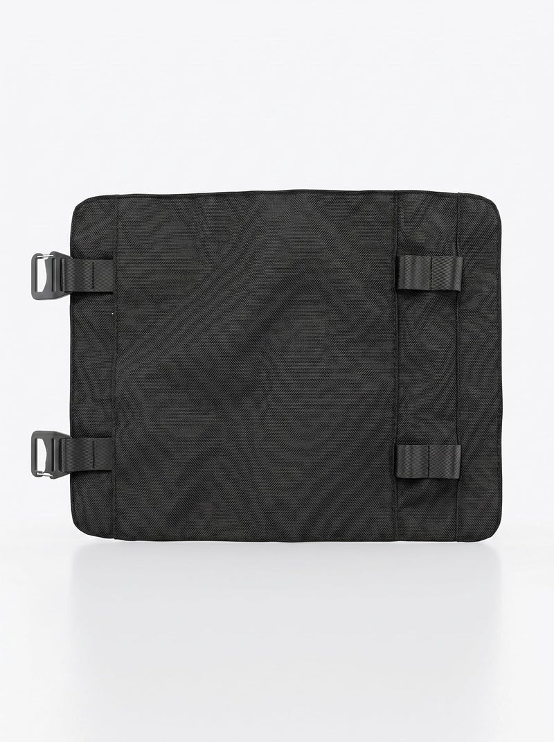 TUDIA Mobile Organizer Bag Compatible with Tumi Alpha Bravo Backpacks - Modular Tech Pouch with G-Hooks Water-Resistant Cord Carrying Case for Earphone, Charger & Cables (Black) Black