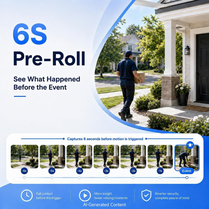 SOIADV 2.5K Window Camera Wireless,No-Drill Install,2.4GHz & 5GHz WiFi Indoor Dome Cameras for Home Security,AI Human Detection, 6s Pre-Roll, Battery Powered,4MP Color Night Vision,SD/Cloud 5G-1Pack