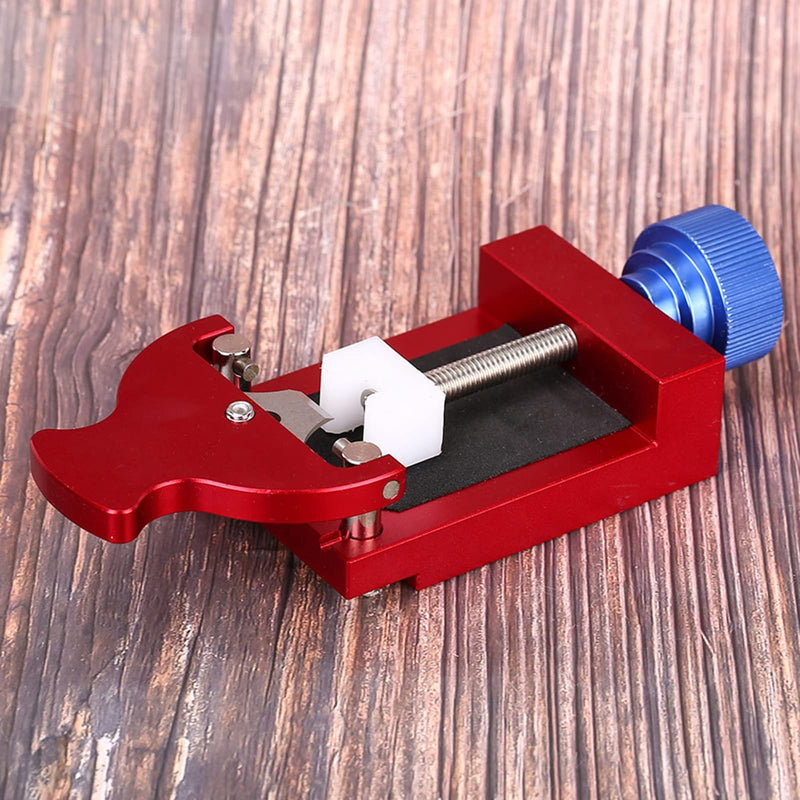 Watch Bezel Removal Tool, Watch Case Opener, Metal Watch Back Cover Opener Adjustable, Watch Back Remover Tool Professional, Watch Repairing Tool (Red Case Remover & Holder)