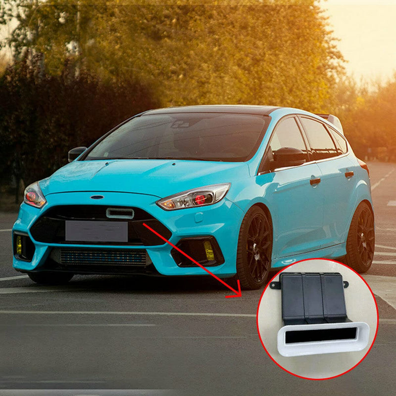 Car Air Intake Mouth Snorkel Modification Tuyere ABS For Ford Focus 2012-2018 RS ST Air Inlet Duct Tuyere Hood Scoop Dynamic Air Intake Lattice Hatchback Box Cover 4D Sedan 5D MK3 MK3.5