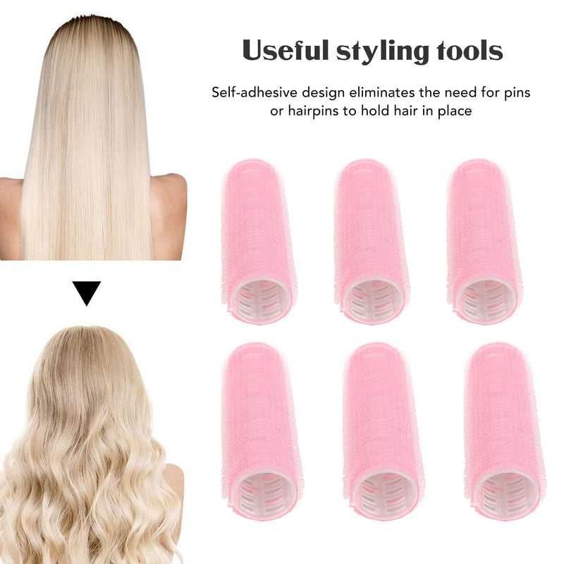 Hair Rollers Set, Self Grip Hair Rollers, Aluminum Sheet Thermal for DIY Bangs Medium Short Hair Styles