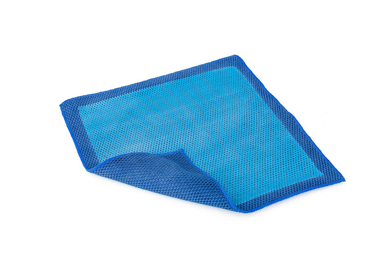 The Rag Company - ULTRA Clay Decontamination Towel - Proven Cleaning & Release of Paint Contaminants; Increase Wax & Sealant Bond; Enhance Paint Gloss & Color; Fine Grade (12x12 inches) 12in. x 12in.