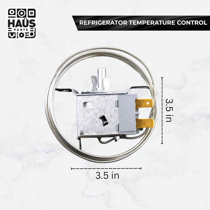 WPW10583800 Refrigerator Temperature Control Thermostat – Compatible with Whirlpool, Kenmore, Amana, Maytag – Replaces W10583800, W10396166, PS11756541, AP6023200