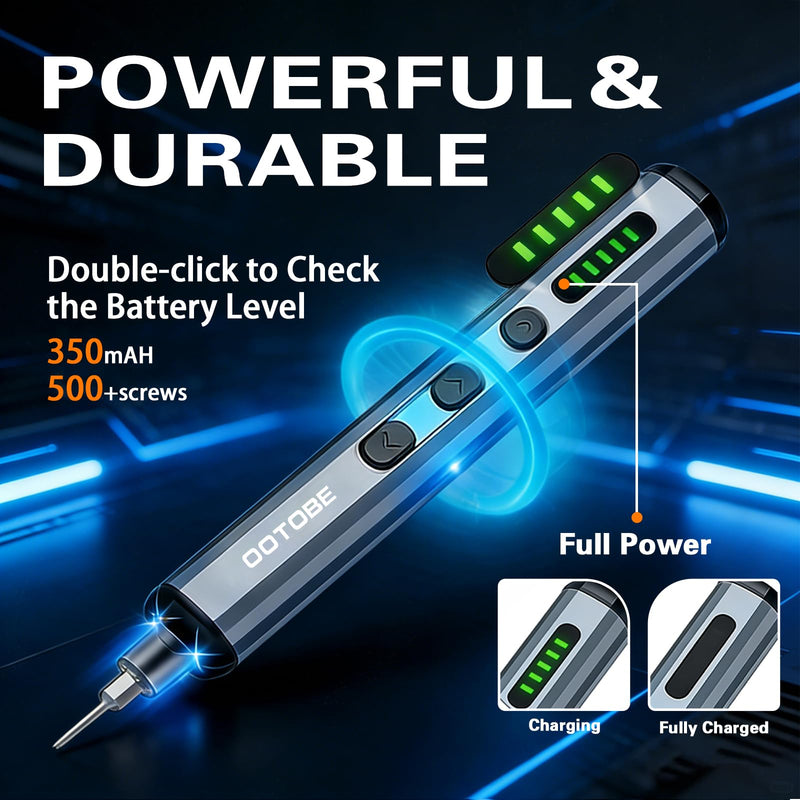 Mini Electric Screwdriver Set, 3.7V Cordless Precision Screwdriver,68 in 1 Rechargeable Power Screwdrivers Repair Tool Kit for iPhones,Laptops, Drones, Glasses, Watches,5 Adjustable Torque 68 in 1 Precision Electric Screwdriver Kit