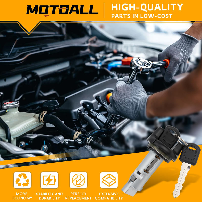 MOTOALL New Ignition Key Switch Lock Cylinder for Chevy GMC C K Pickup 95 96 97