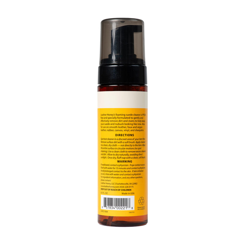 Leather Honey Suede Cleaner: Non-Toxic Suede & Nubuck Care, Made in the USA Since 1968. Clean and Restore Suede & Nubuck Shoes, Boots, Jackets, Uggs, Bags, Purses and More. Safe for Any Color & White