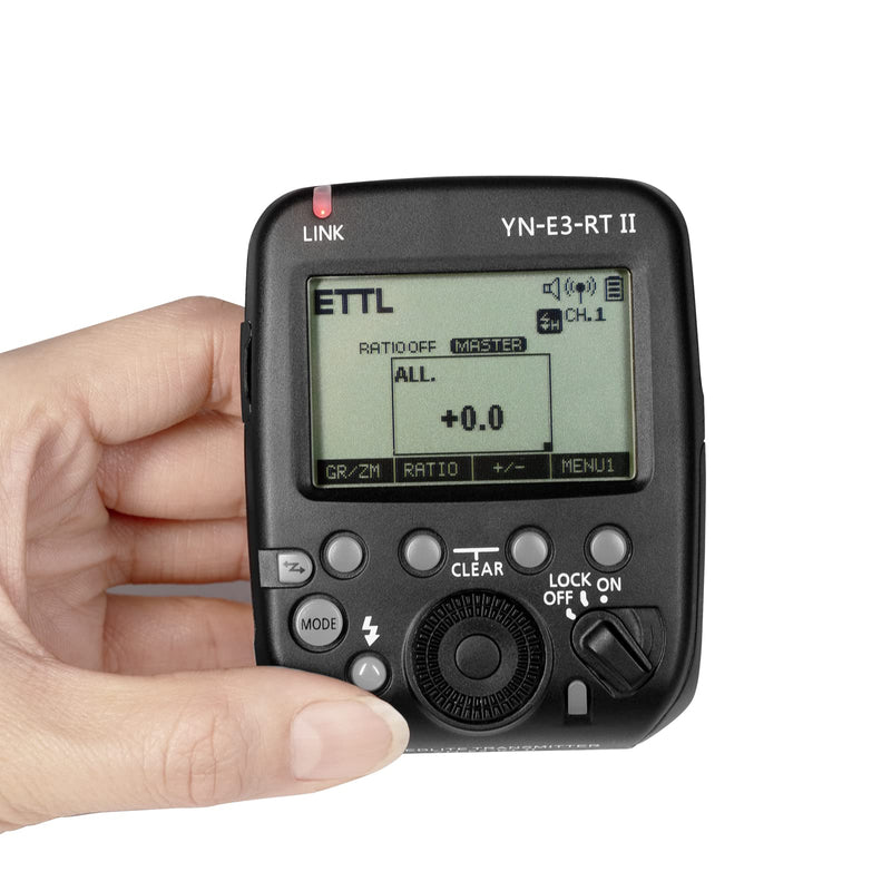 YONGNUO YN-E3-RT II E3-RT II E3RT II Flash Trigger, TTL Flash Speedlite Wireless Transmitter, for Canon ST-E3-RT, 600EX-RT(II), YONGNUO YN968EX-RT, YN600EX-RT(II), YN686EX-RT, YNE3-RX