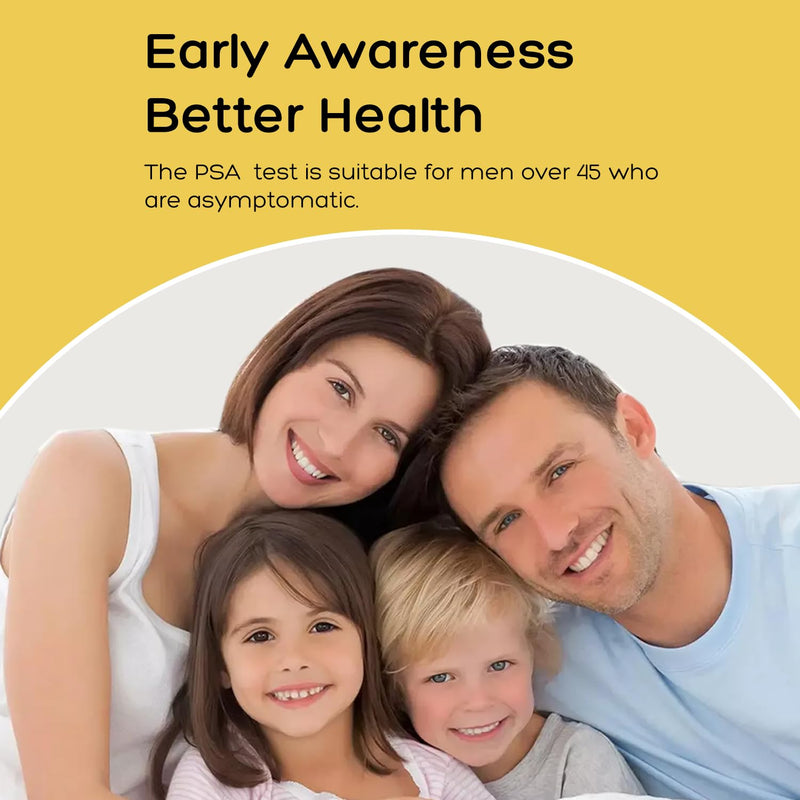 PSA Test Kit at Home PSA Health|PSA Rapid Test Kit for Men|Home PSA Test in 10 Minutes. Easy to Read, Accurate and Quick Results|Includes All Test Components